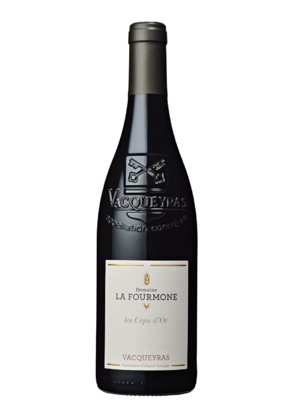 VACQUEYRAS AOP – LES CEPS D’OR – DOMAINE LA FOURMONE – 2015 – 0.75L